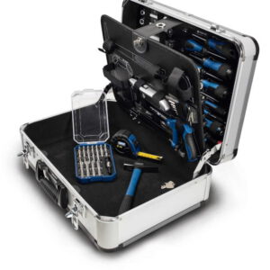 Scheppach TB150 tööriistakomplekt 101 osa tööriistade komplekt kohvris