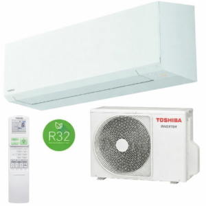 Toshiba Polar White õhk soojuspump inverter WiFi