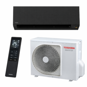 Toshiba Polar Black õhk soojuspump inverter WiFi