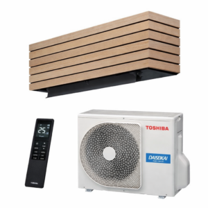 Toshiba Arctic Wood õhk soojuspump inverter WiFi