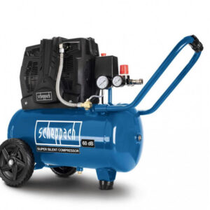 Scheppach HC25Si õhukompressor 24L vaikne kompressor 60 dB