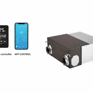 FRIGG FAH-250 rekuperaator soojustagastusega ventilatsiooniseade Wi-Fi CO₂ sensoriga