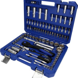 Brilliant Tools padrunikomplekt 1/4 ja 1/2 94 osa kohvris