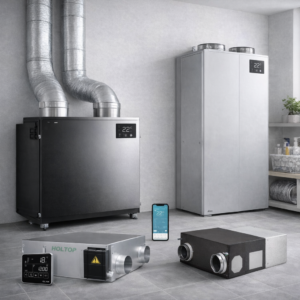 Kütte- ja ventilatsiooni tarvikud jne