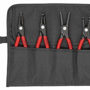 Knipex stoppertangide komplekt 4 osa suurte kõvasulam otstega kotis