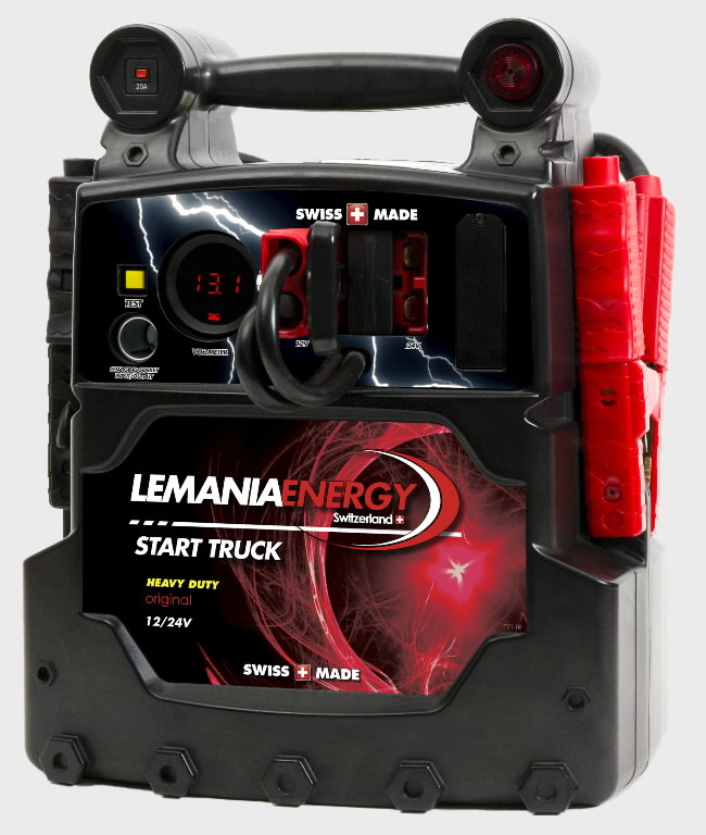 Lemania P21 käivitusabi 12V 24V booster professionaalne starterseade