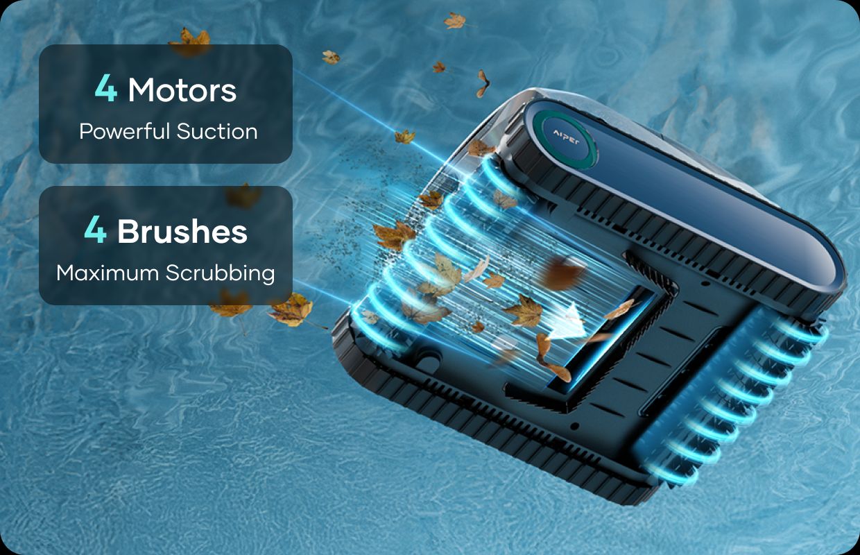 AIPER Scuba X1 juhtmevaba basseinirobot kuni 200 m² - Image 2