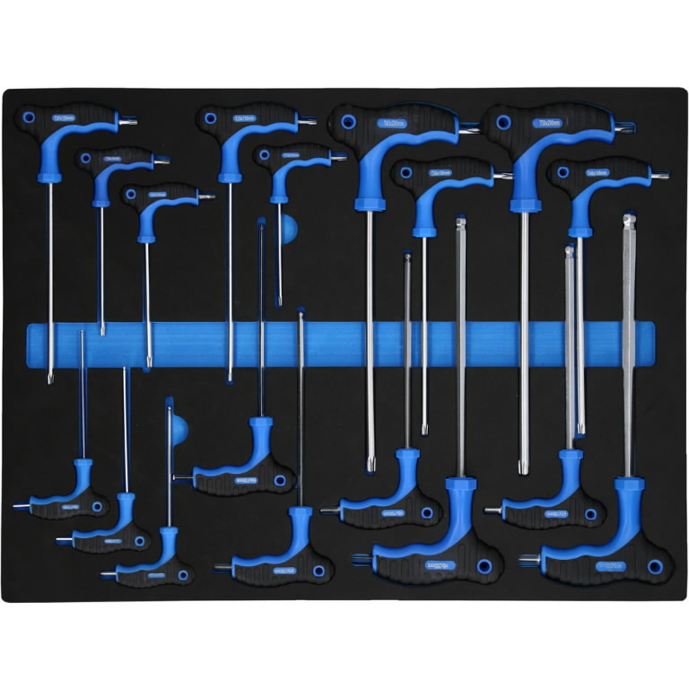 Brilliant Tools tööriistakäru 7 sahtliga + 473-osaline tööriistakomplekt – Professionaalne töökojakäru - Image 8