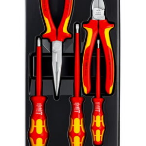 Knipex VDE komplekt Elektriku 5 osa isolatsiooniga tööriistad