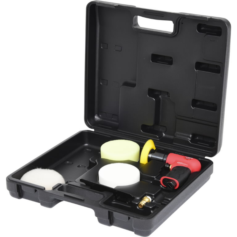 KS Tools mini pneumaatiline poleerimiskomplekt 5 osa 1-4 tolli