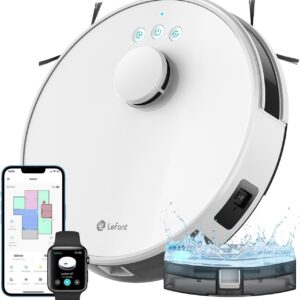 LEFANT M1 robottolmuimeja mopifunktsiooniga LiDAR navigeerimise ja 5500Pa imemisvõimsusega