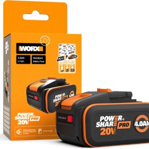 WORX 20V 4.0Ah aku tööriistadele ja robotniidukitele