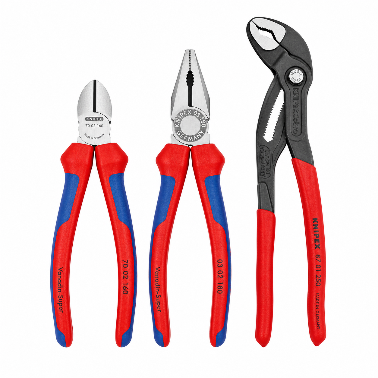 Knipex tangide komplekt Bestseller 3 osa professionaalsed tangid