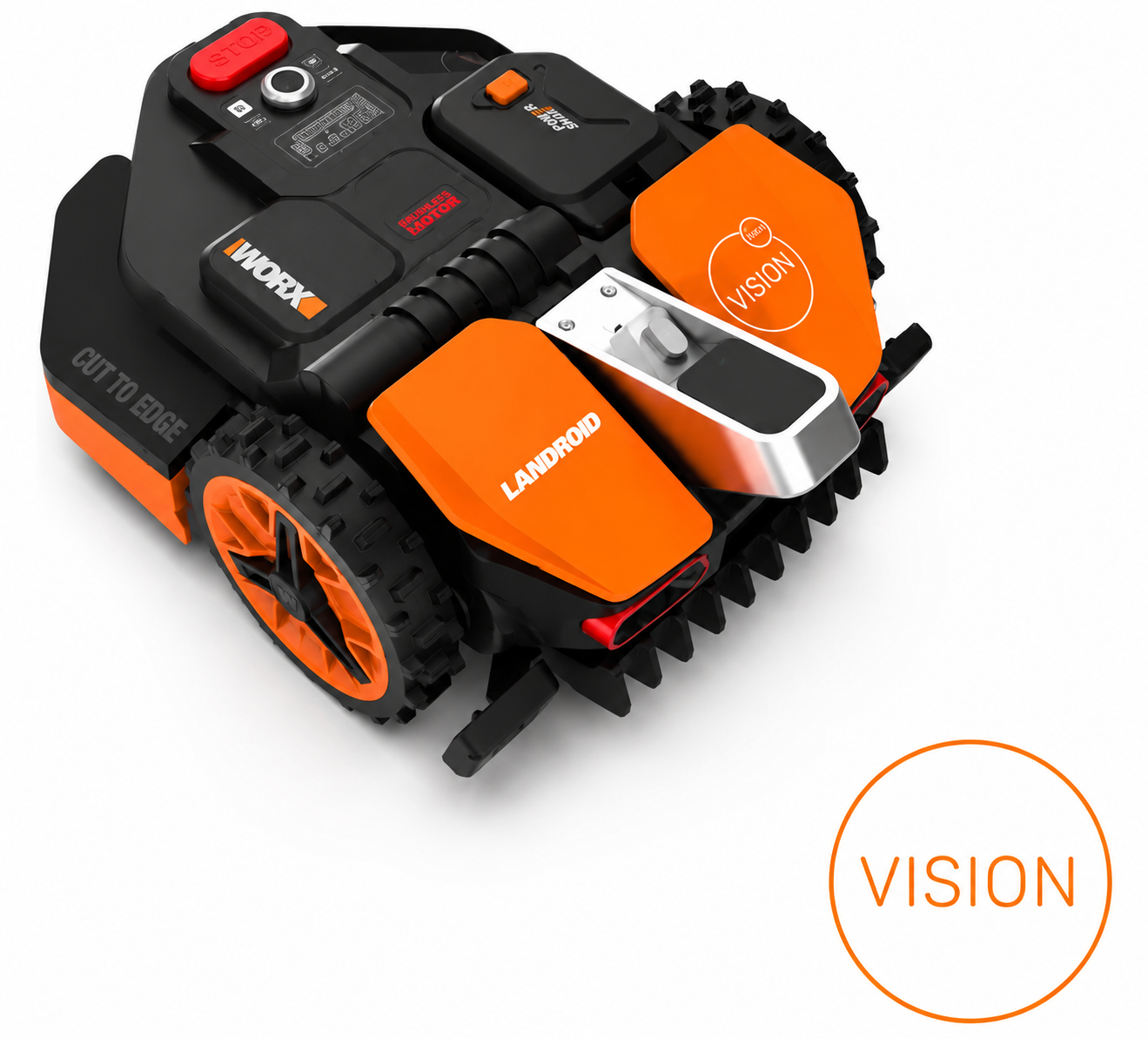 WORX Vision AI robotniiduk ilma piirdekaablita