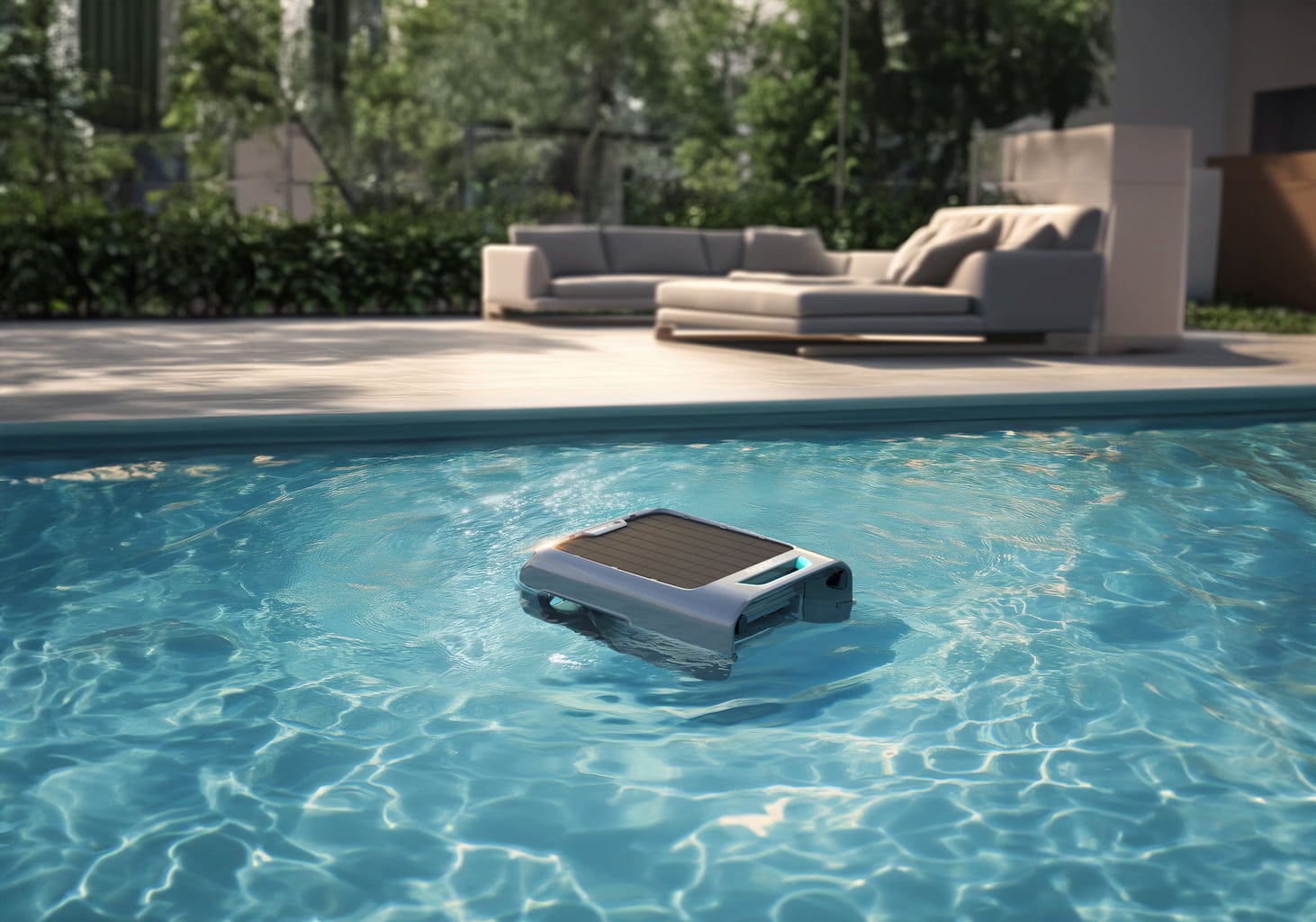AIPER EcoSurfer S2 päikeseenergial töötav basseini pinnapuhastusrobot - Image 2