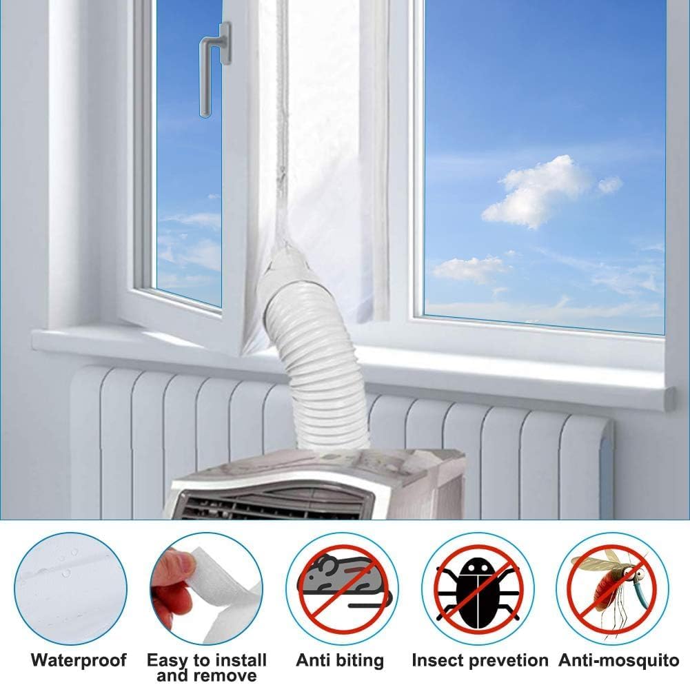 MOEGFY aknatihend mobiilsele konditsioneerile – 300-600 cm - Pilt 2