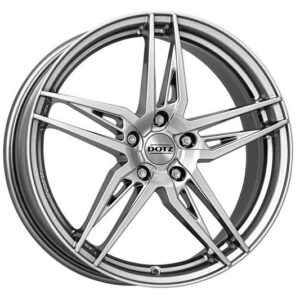 Dotz Interlagos Silver 7.5x17 5x100 ET51 CB57.1 velg