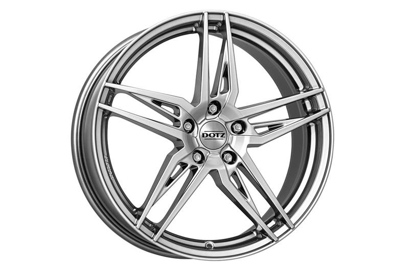 Dotz Interlagos Silver 7.5x17 5x100 ET51 CB57.1 velg