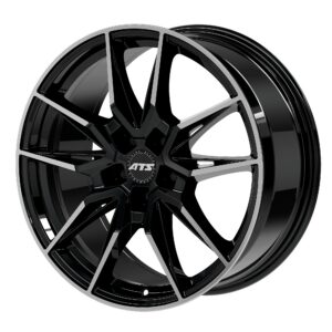 ATS FORCE 8.5X19 5X112 ET26/66.6 Must/poleeritud