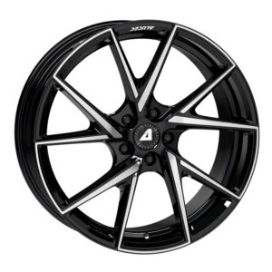 ALUTEC ADX01 7.5X18 4X100 ET38/63.3 Must/poleeritud