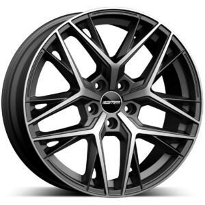 GMP LUNICA 8X19 5X112 ET45/66.6 Hall/poleeritud