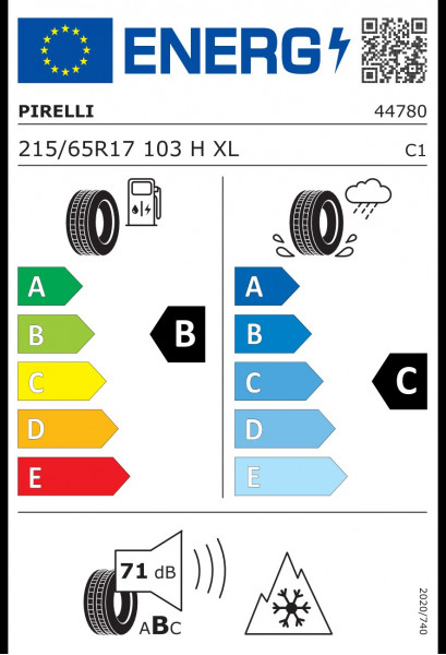 TALVINE VELJE- JA REHVIKOMPLEKT 17 QASHQAI J12 PIRELLI-P/NISSAN CZ PAREM - Pilt 3
