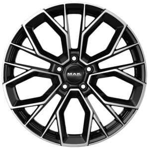 MAK STILO 8.5X20 5X112 ET27/76 Must/poleeritud