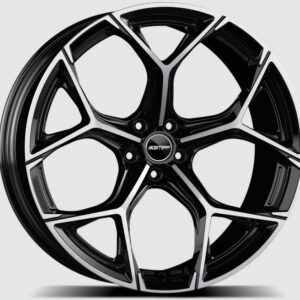 GMP ULTRIVITY 10X23 5X112 ET18/66.5 Must/poleeritud.