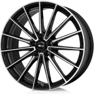 BROCK B43 9X20 5X112 ET20/66.6 Must/poleeritud