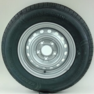 HAAGISE VELJE- JA REHVIKOMPLEKT KENDA KR101 165/80 R13C/SRW Plekkvelg 4.5X13 5X112 ET30/66.6