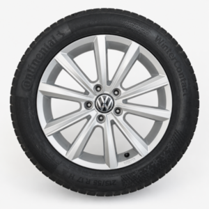 VELJE- JA REHVIKOMPLEKT VW PASSAT Z215/55 R17 CONTINENTAL WINTERCONTACT TS870P OEM 3G0071497CDOT2023