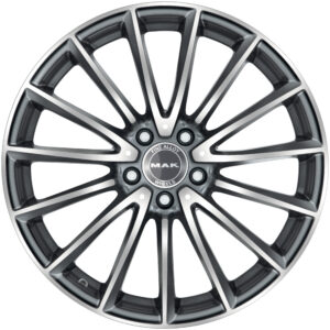 MAK KOMET 9X19 5X112 ET30/66.6 Hall/poleeritud