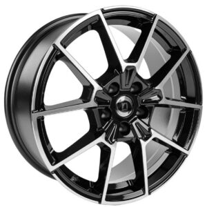DIEWE NEVE 7X17 5X114.3 ET35 Must/poleeritud