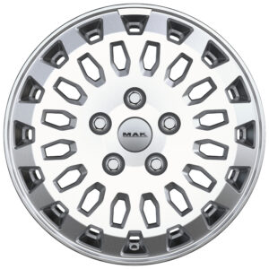 MAK OVERLAND 7X17 6X120 ET50/74.5 Hõbedane