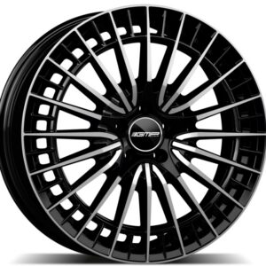 GMP QSTAR 8X19 5X112 ET30/66.6 Must/poleeritud