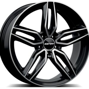 GMP FASTEN 8X19 5X112 ET45/66.6 Must/poleeritud.