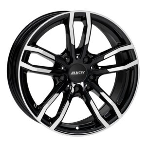 ALUTEC DRIVE 8X18 5X112 ET30/66 Must/poleeritud
