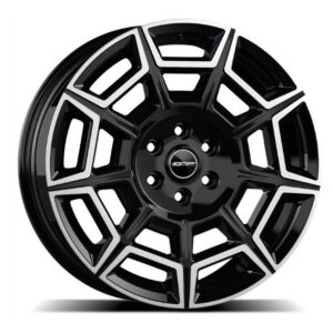 GMP PERVAN 8.5X19 5X112 ET50/66.6 Must/poleeritud