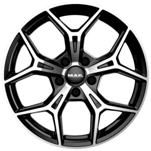 MAK EPICA 6.5X17 5X114.3 ET32/66.1 Must/poleeritud