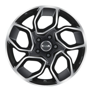 MAK EXPRESS 6.5X16 5X120 ET50/65.1 Must/poleeritud