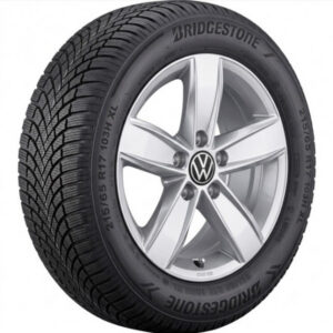 VELJE- JA REHVIKOMPLEKT VW TIGUAN Z215/65 R17 BRIDGESTONE BLIZZAK LM005 OEM 5NA071497 DOT2023