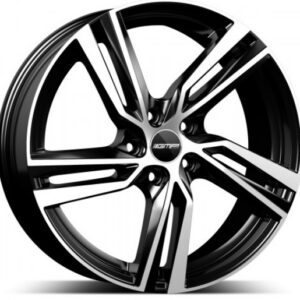 GMP ARCAN 9X20 5X108 ET38.5/63.4 Must/poleeritud VO