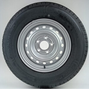 HAAGISE VELJE- JA REHVIKOMPLEKT KENDA KR101 185/80 R14C/SRW Plekkvelg 5.5X14 5X112 ET30/66.6