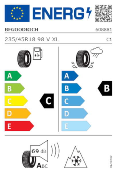 TALVINE VELJE- JA REHVIKOMPLEKT 18 XCEED BFGOODRICH/KIA Grafiit ABS PAREM - Pilt 3