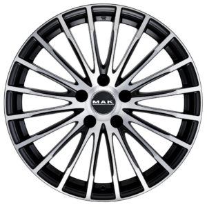 MAK FATALE 8.5X19 5X112 ET32/76 Must/poleeritud