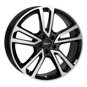 ALUTEC TORMENTA 7X17 5X108 ET50/63.4Must/poleeritud