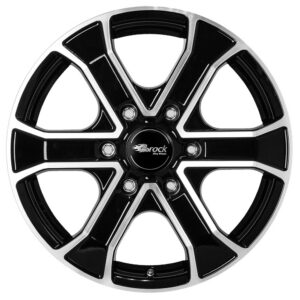 RC-DESIGN RC31 7X16 6X130 ET53/84.1 Must/poleeritud
