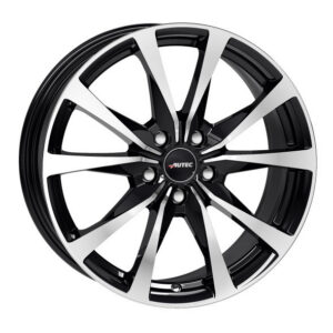 AUTEC BRIXEN 6.5X16 5X114.3 ET32/66.1 Must/poleeritud