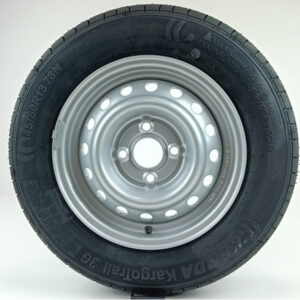 HAAGISE VELJE- JA REHVIKOMPLEKT KENDA KR209 145/80 R13/SRW Plekkvelg 4X13 4X100 ET30/57.1