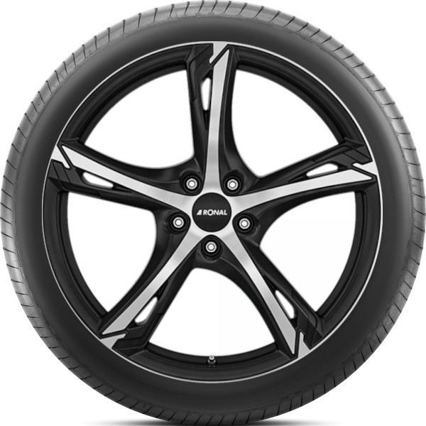TALVINE VELJE- JA REHVIKOMPLEKT 19 BAIC 7 TOYO/R62 Must/poleeritud